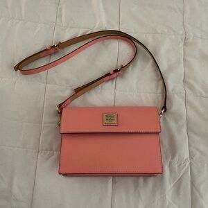 Dooney and Burke east west crossbody with card